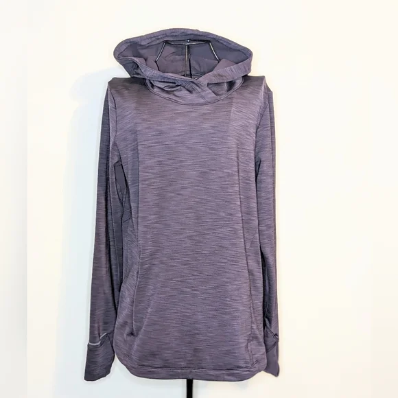 Athleta Bootcamp Hooded Sweatshirt Regal Plum Size M - Picture 2 of 9